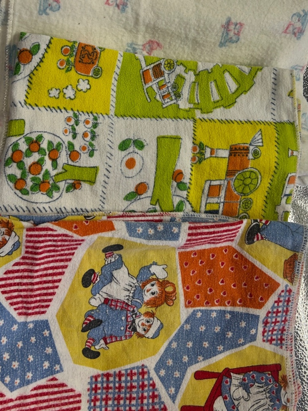 Vintage Patchwork Baby Blankets  - Multi